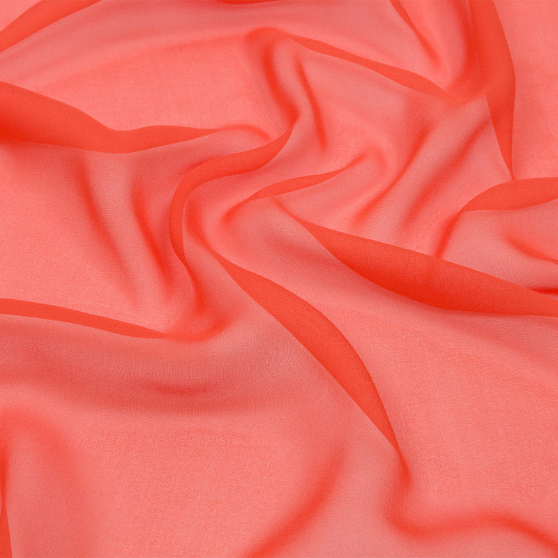 Silk Chiffon 44" - Mandarin - Premium Collection