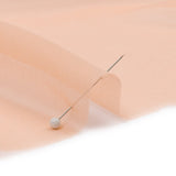 Silk Chiffon 44" - Peach - Premium Collection