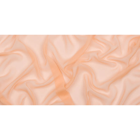 Silk Chiffon 44" - Peach - Premium Collection