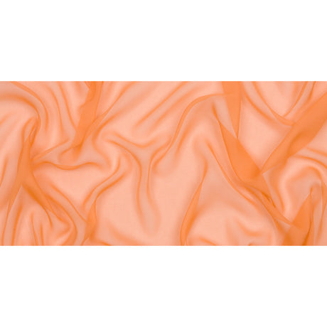 Silk Chiffon 44" - Peach Fuzz - Premium Collection
