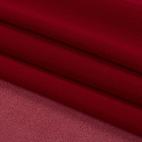 Silk Chiffon 44" - Chili Pepper - Premium Collection