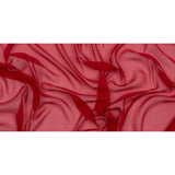 Silk Chiffon 44" - Tango Red - Premium Collection