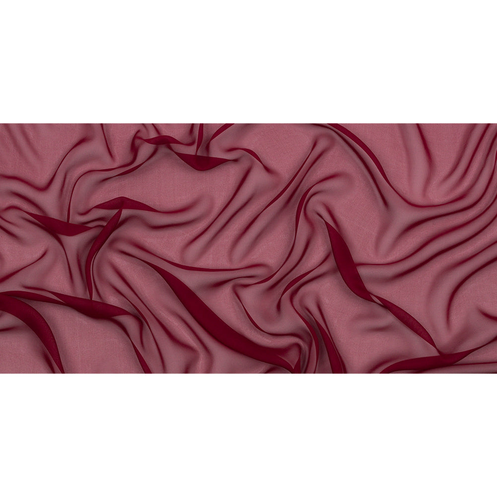 Silk Chiffon 44" - Wine - Premium Collection