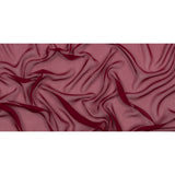 Silk Chiffon 44" - Wine - Premium Collection