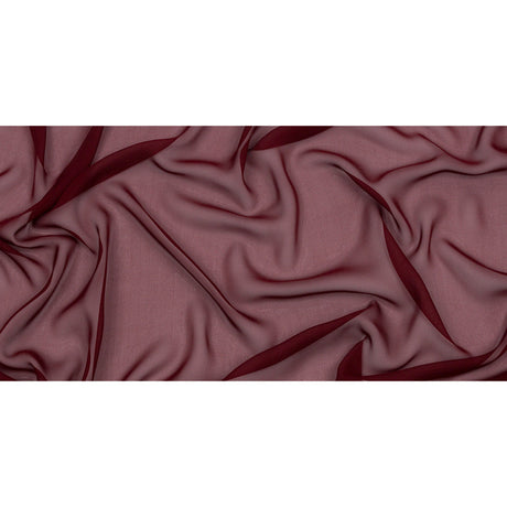 Silk Chiffon 44" - Port - Premium Collection