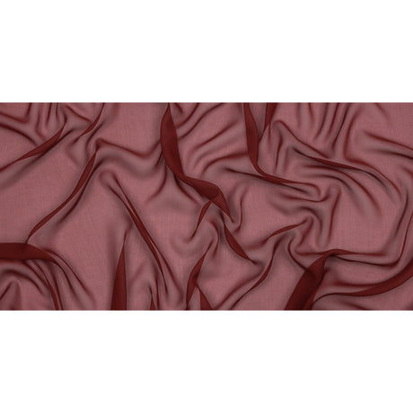 Silk Chiffon 44" - Mahogany - Premium Collection