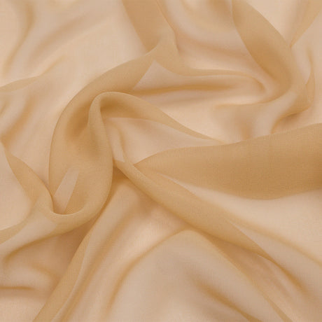 Silk Chiffon 44" - Latte - Premium Collection