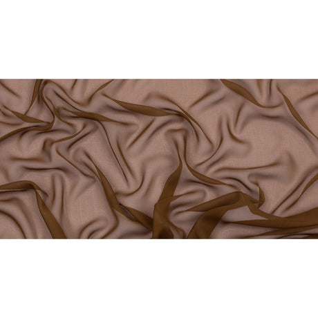 Silk Chiffon 44" - Dark Olive - Premium Collection