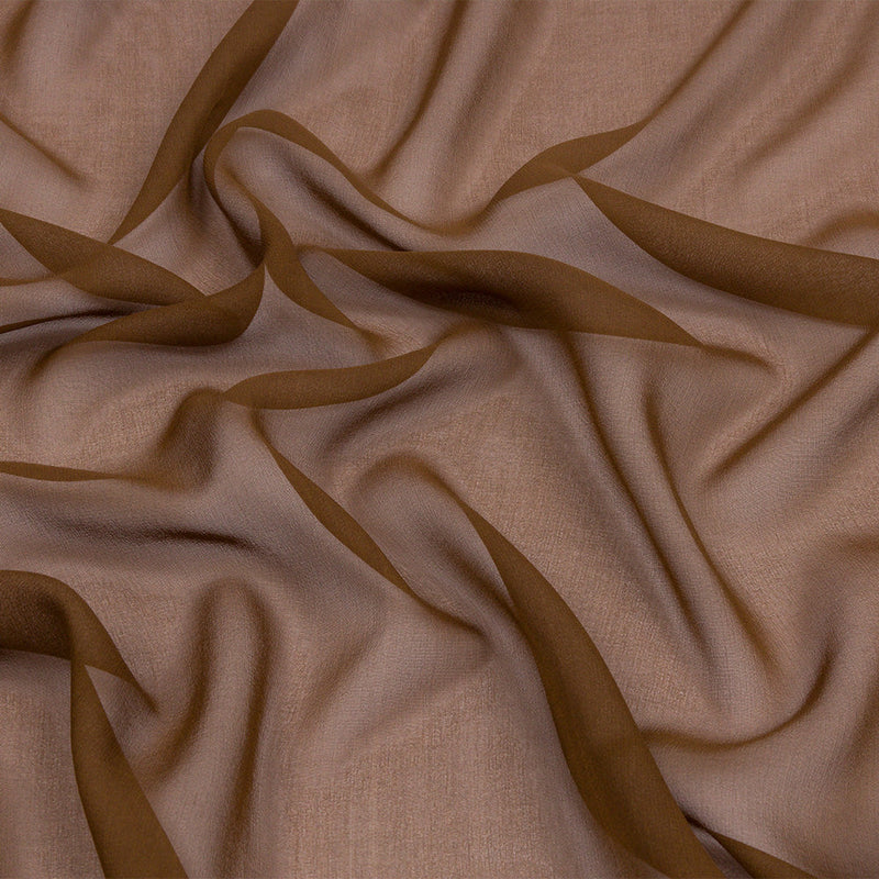 Silk Chiffon 44" - Dark Olive - Premium Collection