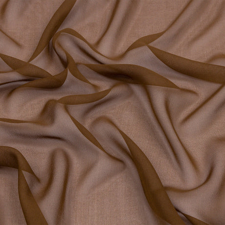 Silk Chiffon 44" - Dark Olive - Premium Collection
