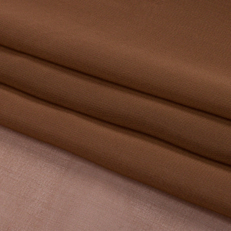 Silk Chiffon 44" - Light Brown - Premium Collection