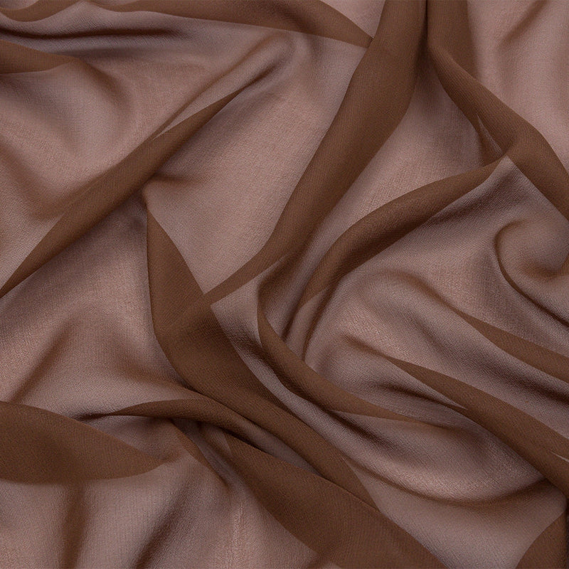 Silk Chiffon 44" - Cappuccino - Premium Collection