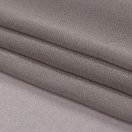 Silk Chiffon 44" - Silver - Premium Collection