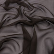 Silk Chiffon 44" - Deep Charcoal - Premium Collection