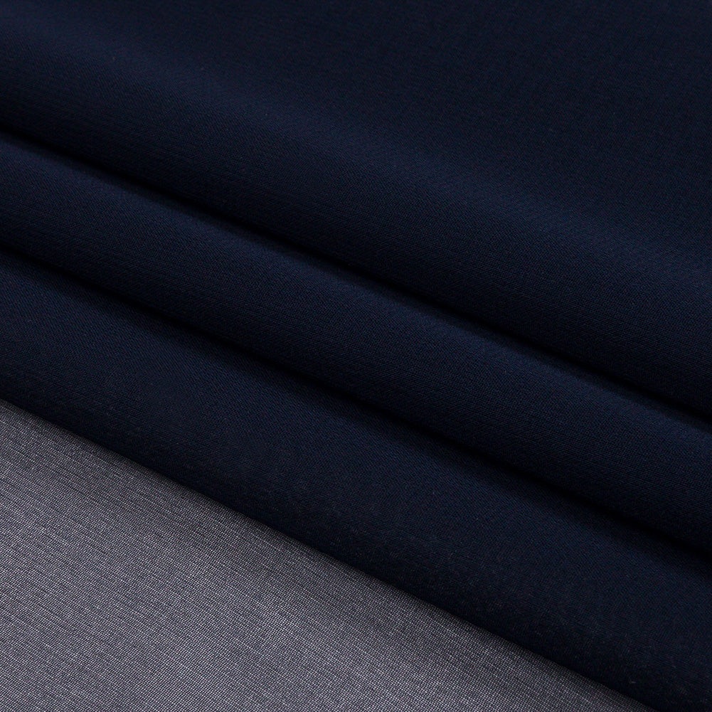Silk Chiffon 44" - Navy - Premium Collection