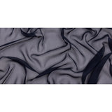 Silk Chiffon 44" - Navy - Premium Collection