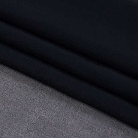 Silk Chiffon 44" - Midnight - Premium Collection