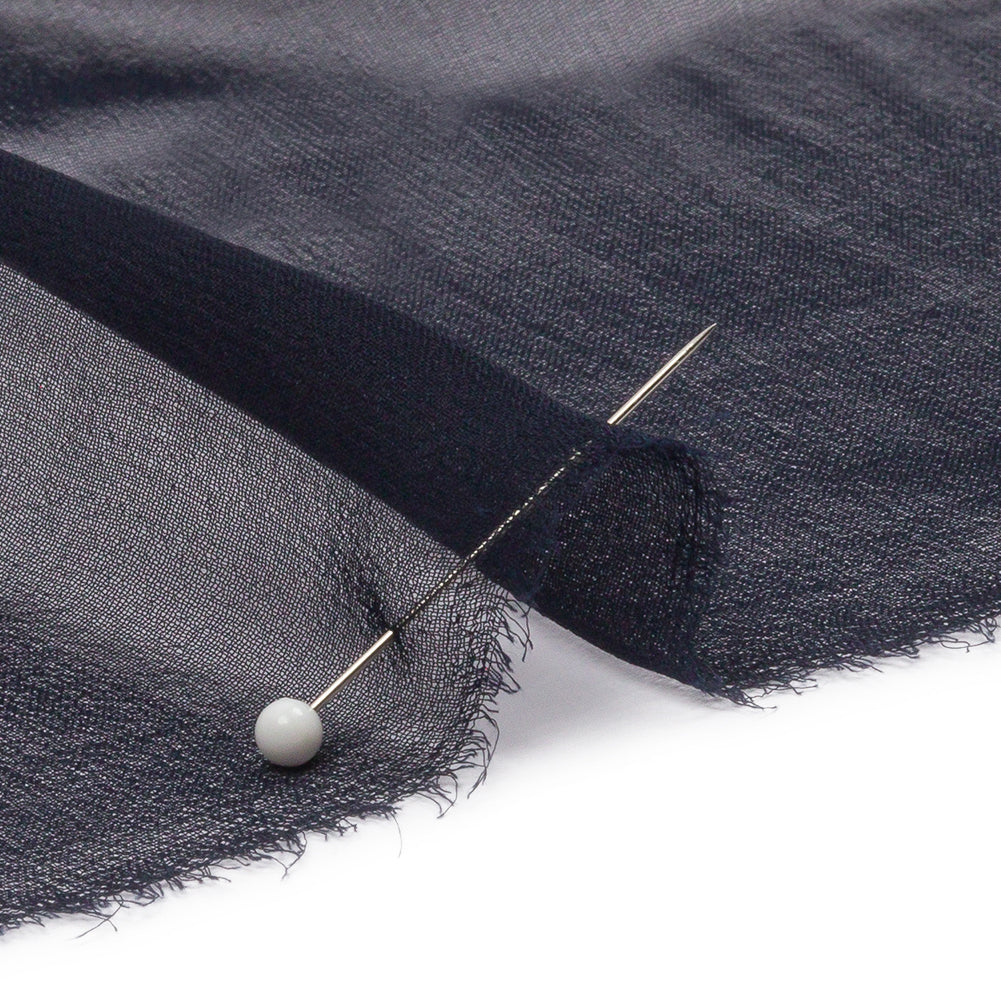 Silk Chiffon 44" - Midnight - Premium Collection