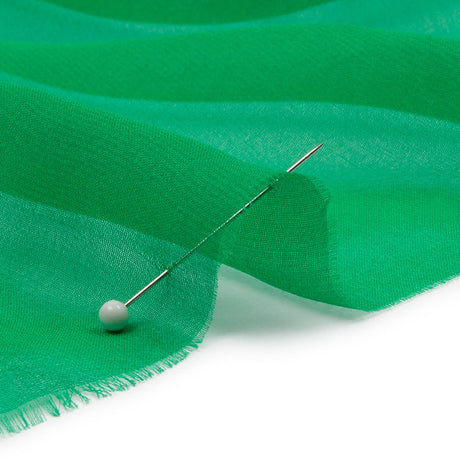 Silk Chiffon 44" - Kelly Green - Premium Collection