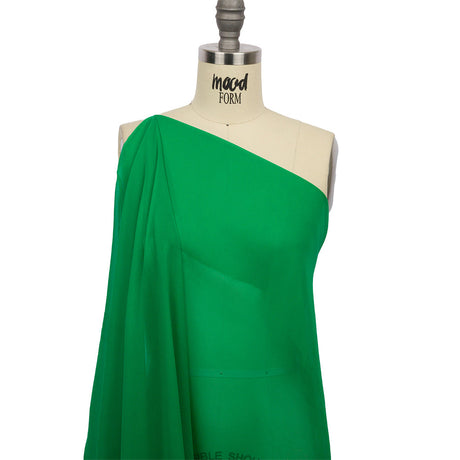 Silk Chiffon 44" - Kelly Green - Premium Collection