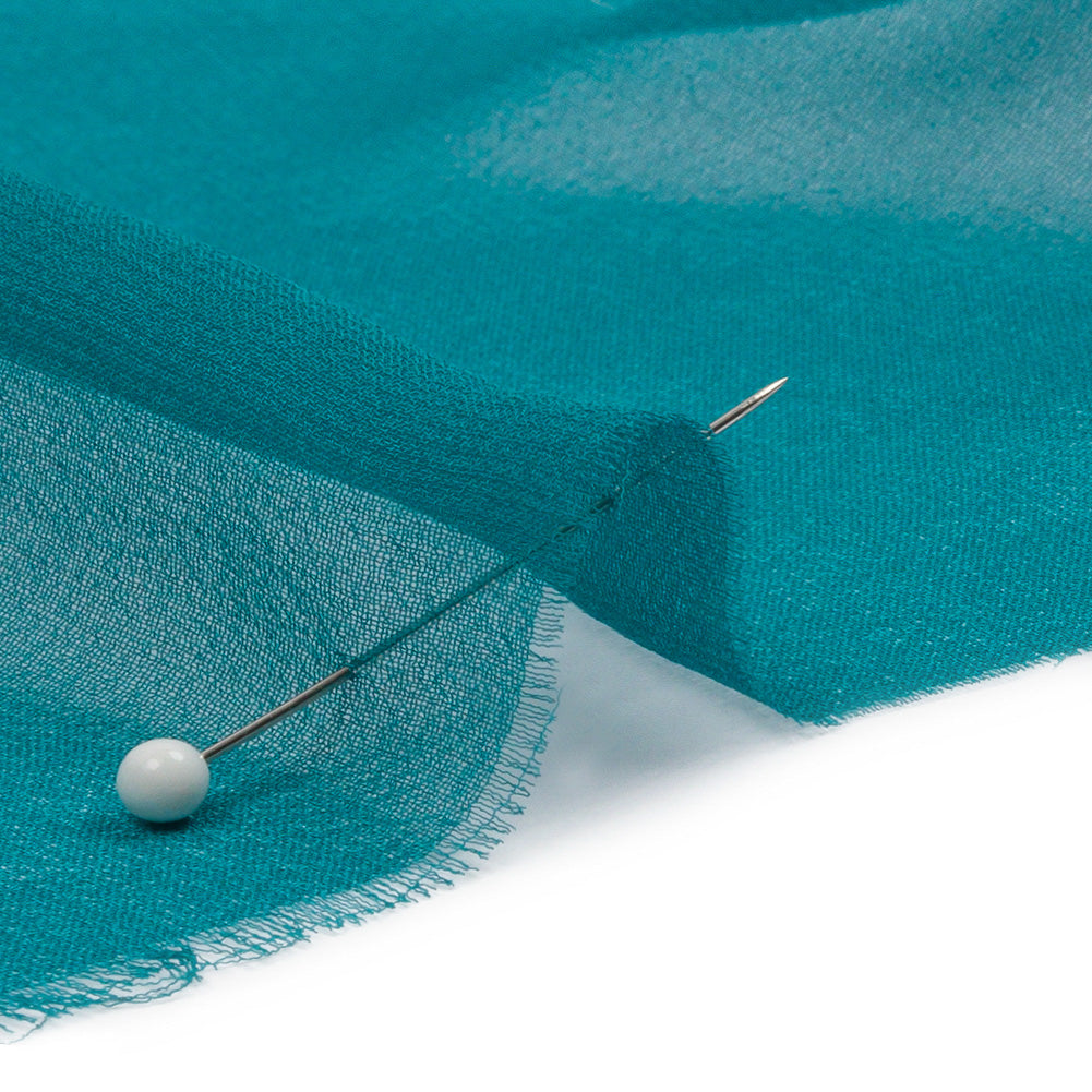 Silk Chiffon 44" - Deep Teal - Premium Collection