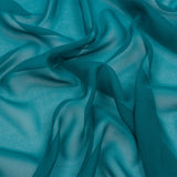 Silk Chiffon 44" - Deep Teal - Premium Collection