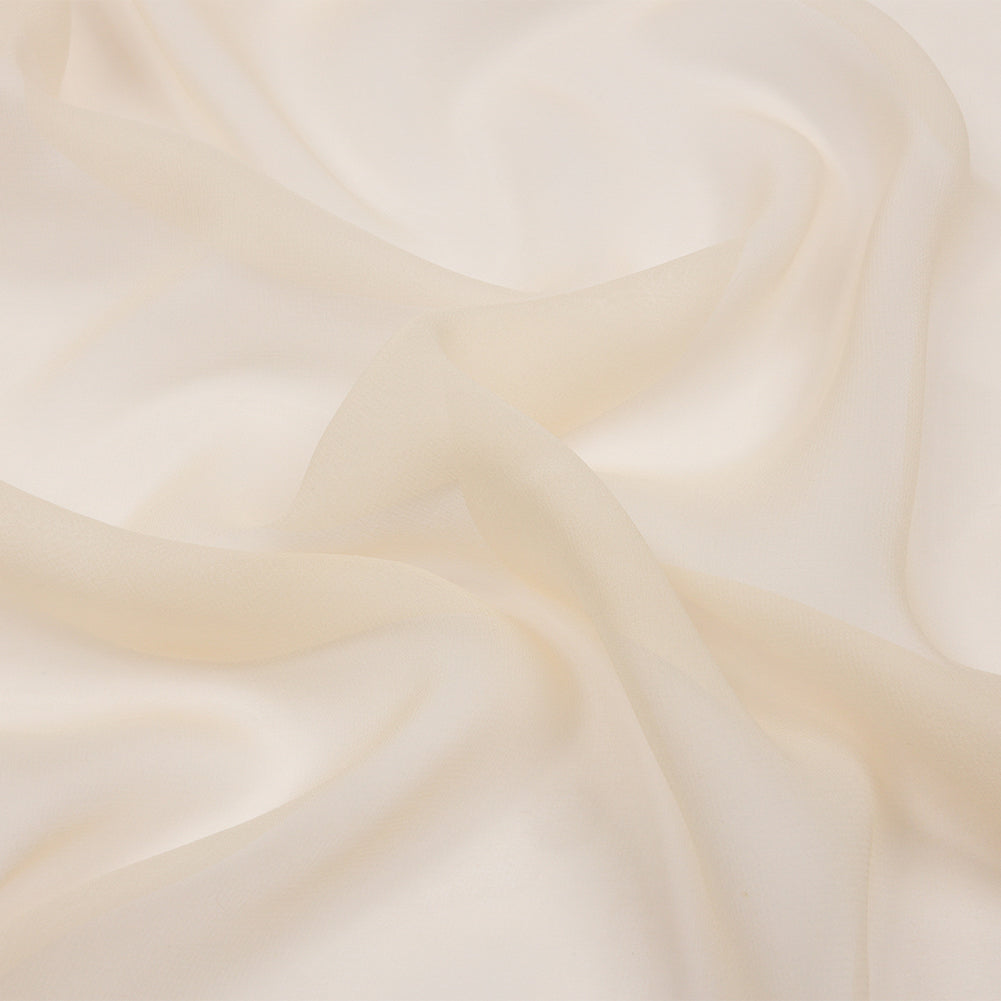 Silk Chiffon 54" - Tapioca - Premium Collection
