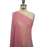 Silk Chiffon 54" - Polignac Pink - Premium Collection