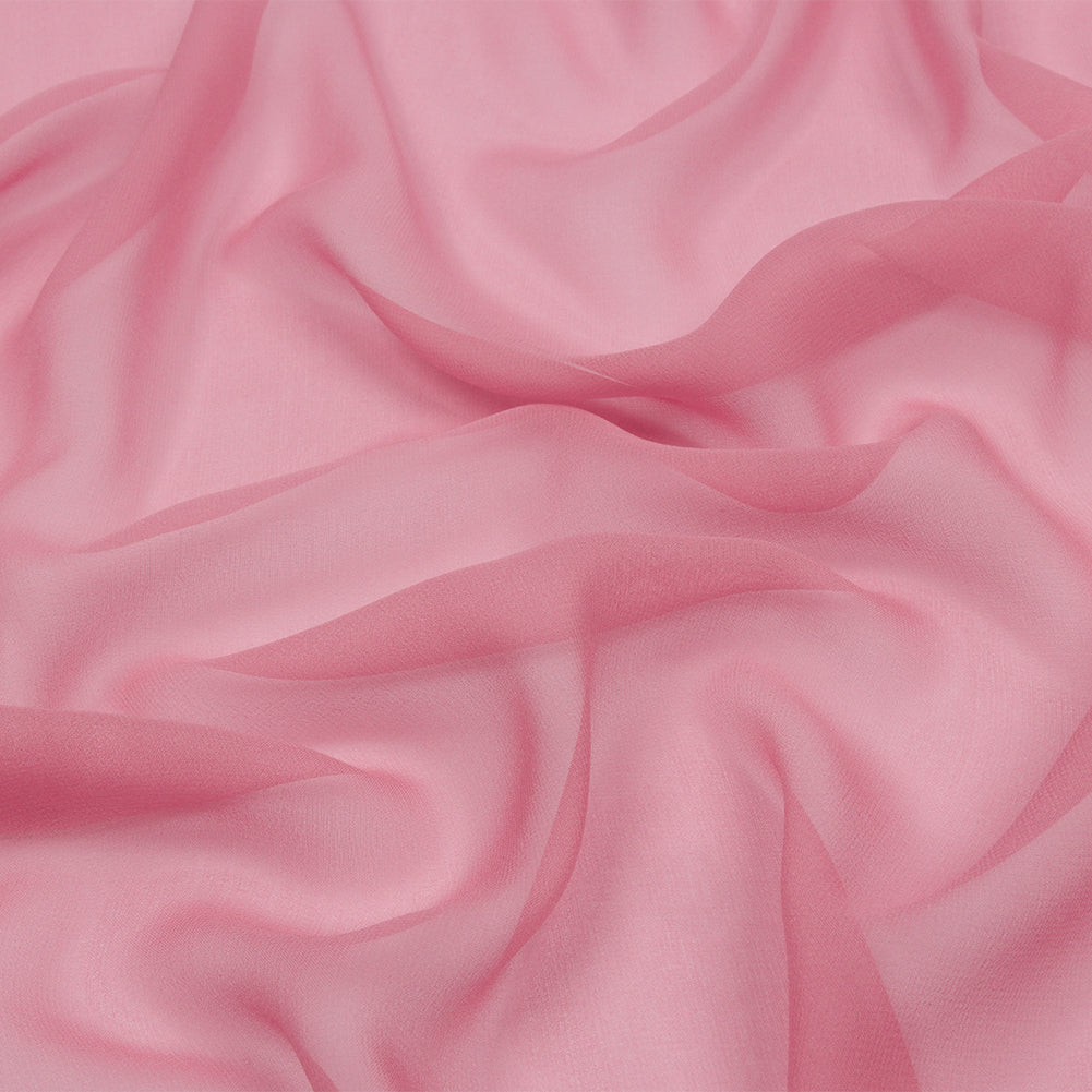 Silk Chiffon 54" - Polignac Pink - Premium Collection
