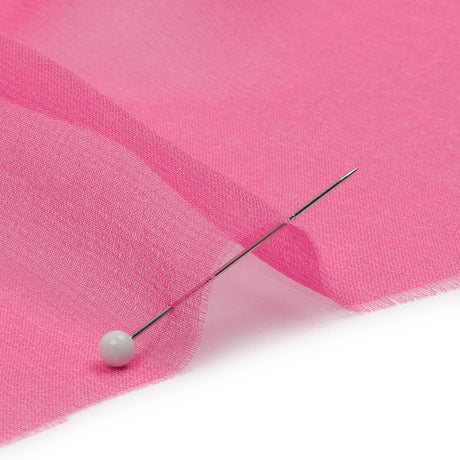 Silk Chiffon 54" - Carmine Rose - Premium Collection