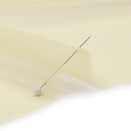 Silk Chiffon 54" - French Vanilla - Premium Collection