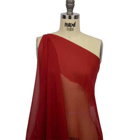 Silk Chiffon 54" - Brick - Premium Collection