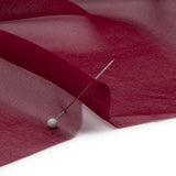 Silk Chiffon 54" - Maroon - Premium Collection
