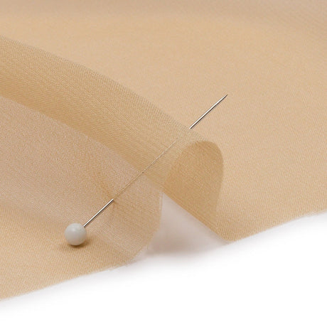 Silk Chiffon 54" - Latte - Premium Collection