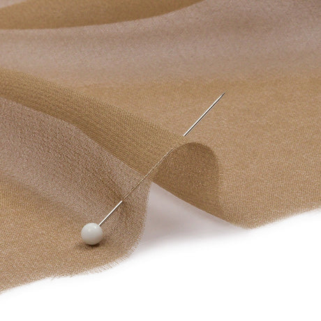 Silk Chiffon 54" - Capers - Premium Collection