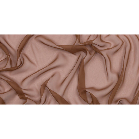 Silk Chiffon 54" - Light Brown - Premium Collection