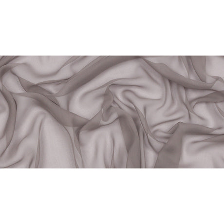Silk Chiffon 54" - Silver - Premium Collection