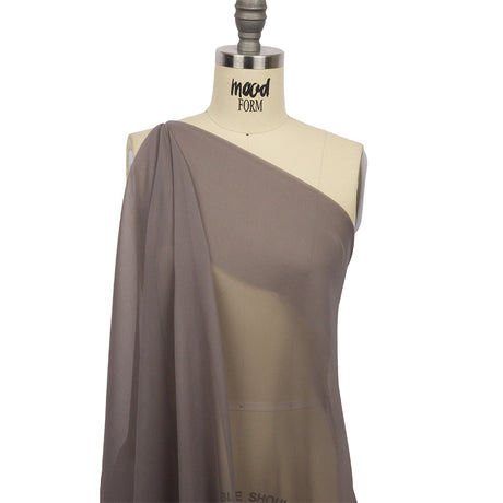 Silk Chiffon 54" - Dark Silver - Premium Collection