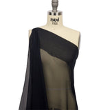 Silk Chiffon 54" - Midnight - Premium Collection