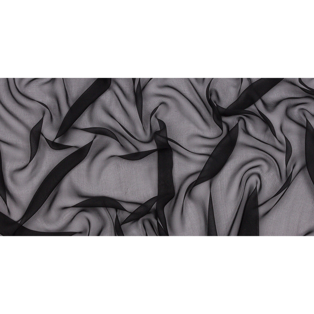 Silk Chiffon 54" - Black - Premium Collection