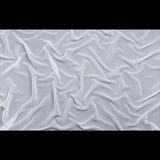 Crinkled Silk Chiffon - Bright White - Premium Collection