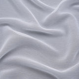 Crinkled Silk Chiffon - Bright White - Premium Collection