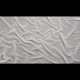 Crinkled Silk Chiffon - Whisper White - Premium Collection