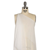 Crinkled Silk Chiffon - Whisper White - Premium Collection