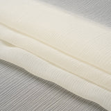 Crinkled Silk Chiffon - Antique White - Premium Collection