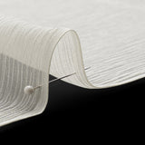 Crinkled Silk Chiffon - Antique White - Premium Collection