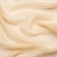 Crinkled Silk Chiffon - Ecru - Premium Collection