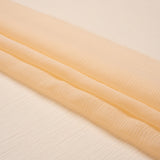 Crinkled Silk Chiffon - Pale Blush - Premium Collection
