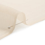 Crinkled Silk Chiffon - Cream Pink - Premium Collection