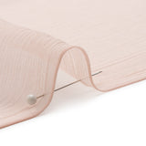 Crinkled Silk Chiffon - Veiled Rose - Premium Collection